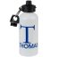 personalised initial name water bottle